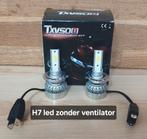 H7 led lampen 6000k wit, Nieuw, Ophalen of Verzenden