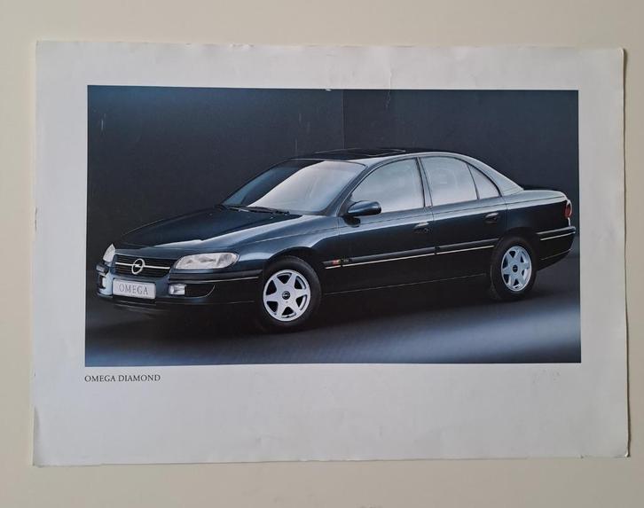 Opel Omega B - a2 -, Boeken, Auto's | Folders en Tijdschriften, Nieuw, Opel, Ophalen of Verzenden