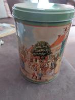 Vintage Beschuitbus met afbeelding, Ophalen of Verzenden