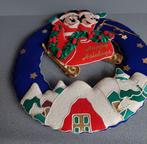 Vilten kerstkrans uit Walt Disney World jaren 80, Ophalen of Verzenden, Overige figuren, Gebruikt, Beeldje of Figuurtje