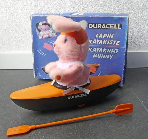 Duracell Kayaking bunny kano kajak konijn, Verzamelen, Sportartikelen en Voetbal, Gebruikt, Beeldje of Poppetje, Overige sporten