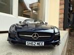 1:18 Mercedes SLS AMG Black Series Shmee150 blauw Minichamps, Hobby en Vrije tijd, Modelauto's | 1:18, Minichamps, Auto, Ophalen of Verzenden