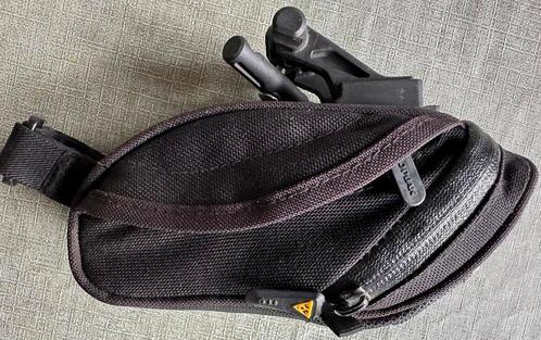 Topeak Aero Micro Wedge Pack Clip Zadeltasje, Fietsen en Brommers, Fietsaccessoires | Overige Fietsaccessoires, Zo goed als nieuw