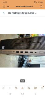 Hp ProDesk 600 G3 i5, 8GB DDR4 SSD Windows 11 64bit Pro, Ophalen of Verzenden, Zo goed als nieuw