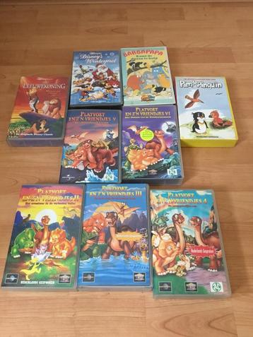 Videobanden en dvd’s beschikbaar voor biedingen