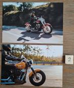 Set 2 2 HARLEY DAVIDSON kaarten postcrossing nieuw, Verzamelen, Ophalen of Verzenden, 1980 tot heden