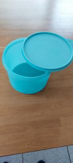 Bewaarbox tupperware, inhoud 2,4L. Zo goed als nieuw!, Ophalen of Verzenden, Zo goed als nieuw, Blauw, Bus of Trommel