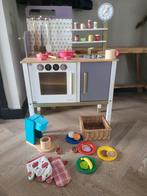 Janod houten speel keuken met accessoires, Ophalen, Gebruikt, Hout