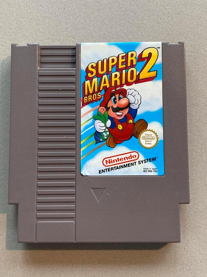 Super Mario Bros 2 - NES Cartridge, Spelcomputers en Games, Games | Nintendo NES, Gebruikt, Platform, 1 speler, Vanaf 3 jaar, Ophalen of Verzenden