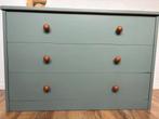 Groene ladenkast, Huis en Inrichting, Kasten | Ladekasten, Zo goed als nieuw, 3 of 4 laden, Minder dan 100 cm, 25 tot 50 cm
