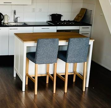 Ikea Bergmund barstools - Set of 2