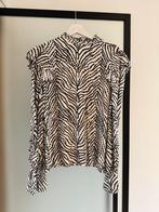 Fabienne Chapot Blouse - Zwart Wit Hartjes - Maat 36, Ophalen of Verzenden, Zo goed als nieuw, Maat 36 (S), Zwart