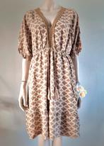 Made in Italy Beige Bruin Goud draadje One Size, Maat 38/40 (M), Made in Italy, Beige, Ophalen of Verzenden