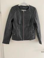 Leren jasje zwart maat S, Kleding | Dames, Zwart, Ophalen of Verzenden, Zo goed als nieuw, Jasje