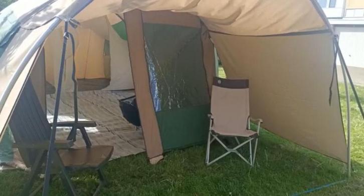 5/6 persoons tent falco Zeearend te koop, Caravans en Kamperen, Tenten, tot en met 6, Zo goed als nieuw, Ophalen