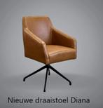 Eetkamerstoelen  alle bekende leersoorten m/z wieltjes, Overige kleuren, Design, Nieuw, Ophalen of Verzenden
