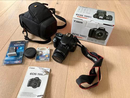 Canon EOS 1100D, Audio, Tv en Foto, Fotocamera's Digitaal, Zo goed als nieuw, Spiegelreflex, Canon, Minder dan 4 keer, Ophalen of Verzenden