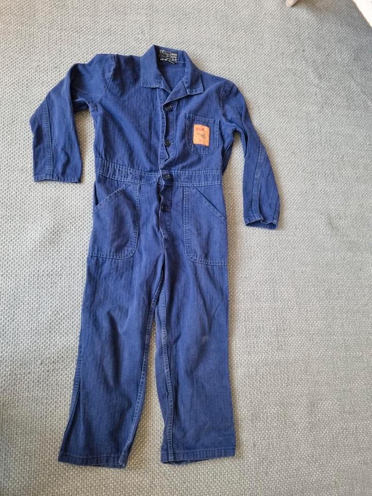 Vintage KLM Junior Blauwe Overall jaren 50 of 60 Maat 128cm, Verzamelen, Retro, Overige typen, Ophalen of Verzenden