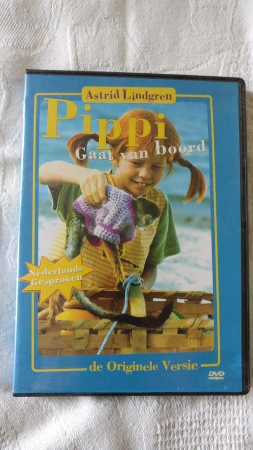 DVD: Pippi Gaat van boord. De originele versie., Cd's en Dvd's, Dvd's | Kinderen en Jeugd, Zo goed als nieuw, Film, Avontuur, Alle leeftijden