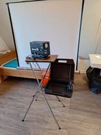 Dia Projectie Set met Braun Projector, Scherm & Standaard, Ophalen, Gebruikt, Met scherm