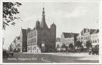 Deventer (Ov.) Waaggebouw Brink, Auto, gelopen 1951, Verzamelen, Verzenden, 1940 tot 1960, Gelopen, Overijssel