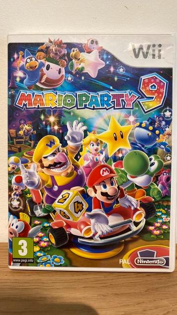 Mario party 9 krasvrij en compleet met handleiding beschikbaar voor biedingen