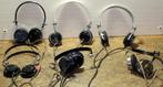 Lot van 6 oude koptelefoons voor kristalontvanger., Ophalen of Verzenden