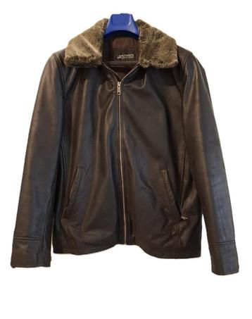 Geklede leren herenjas beschikbaar voor biedingen