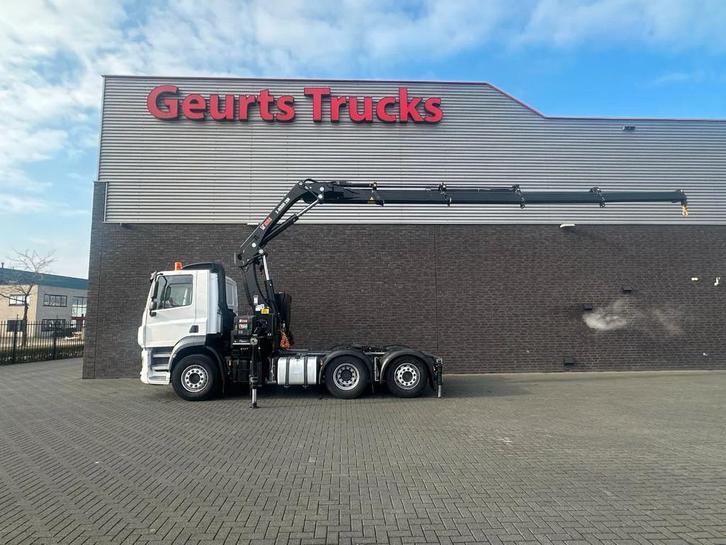 DAF CF 480 6X2 HIAB X-HIDUO 298 EP-4 KRAAN/KRAN/CRANE/GRUA, Auto's, Vrachtwagens, Bedrijf, Te koop, ABS, Achteruitrijcamera, Airconditioning