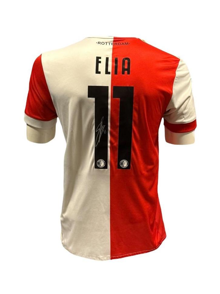 Eljero Elia gesigneerd Feyenoord 16/17 thuis shirt, Verzamelen, Sportartikelen en Voetbal, Zo goed als nieuw, Shirt, Feyenoord
