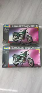 KAWASAKI 500 MACH III, Revell, Ophalen of Verzenden, Zo goed als nieuw, Groter dan 1:32