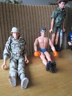 5 Actionman poppen met militaire- en sportuitrusting, Ophalen, Gebruikt, Overige typen