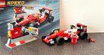 Lego Speed Champions no. 75879: Scuderia Ferrari SF16-H, Ophalen of Verzenden, Zo goed als nieuw, Complete set, Lego