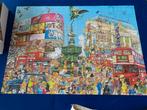 King legpuzzel Piccadilly circus 1000 stukjes compleet, Ophalen, 500 t/m 1500 stukjes, Zo goed als nieuw, Legpuzzel