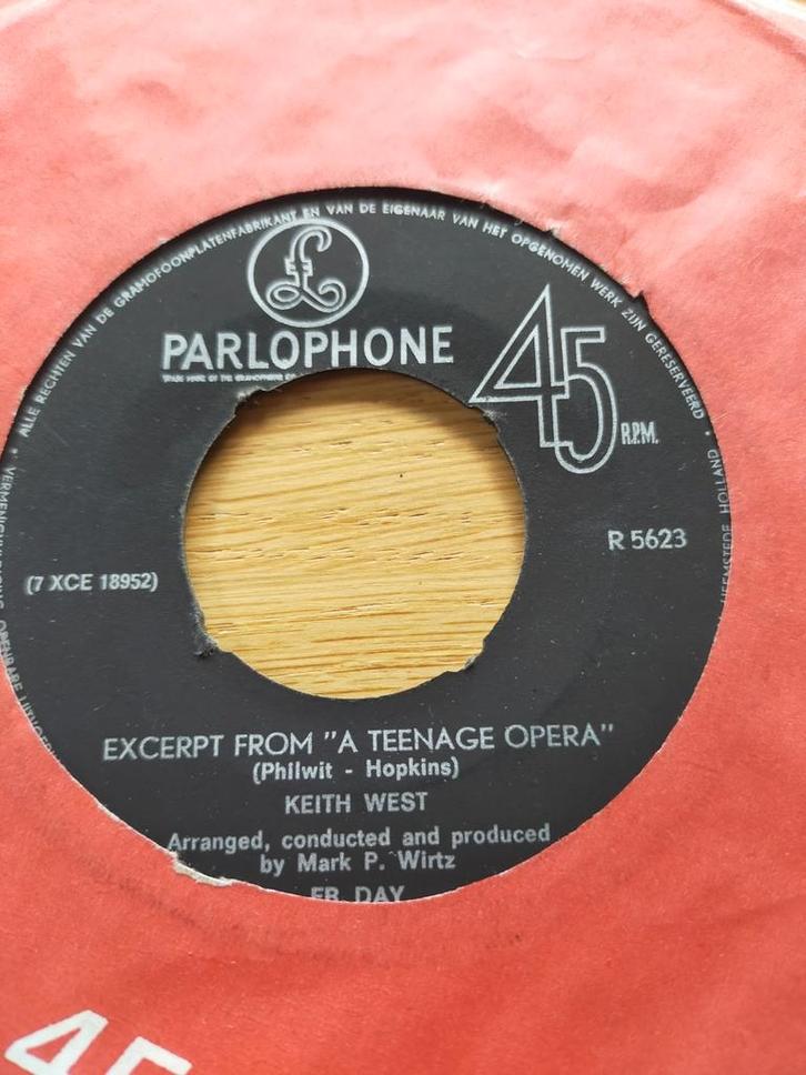 Keith West , excerpt from a teenage opera, Cd's en Dvd's, Vinyl Singles, Zo goed als nieuw, Pop, Ophalen of Verzenden