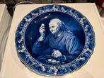Delfts blauw wandbord Porceleyne Fles Eiervrouw, Antiek en Kunst, Ophalen of Verzenden