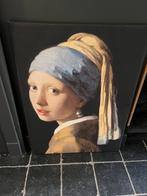 Meisje met de parel, Huis en Inrichting, Woonaccessoires | Schilderijen, Tekeningen en Foto's, Ophalen, Zo goed als nieuw, Schilderij
