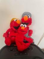 Sesamstraat Elmo familie papa, mama en kind pluche poppen, Verzamelen, Ophalen of Verzenden