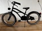 Stoere jongensfiets Nogan Harley zwart mat 20 inch, Ophalen, Zo goed als nieuw, 20 inch, Handrem