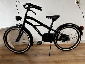 Stoere jongensfiets Nogan Harley zwart mat 20 inch beschikbaar voor biedingen