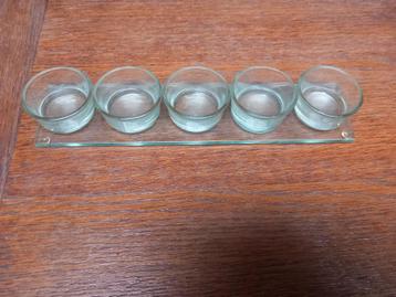 Sfeervolle glazen sfeerlichtjes beschikbaar voor biedingen