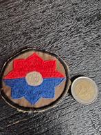 US 9th Infantry Patch, Ophalen of Verzenden, Landmacht, Amerika, Embleem of Badge