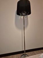Elegante Staande Lamp met Kristal-look, Huis en Inrichting, Lampen | Vloerlampen, Gebruikt, Ophalen of Verzenden, Metaal, Elegant