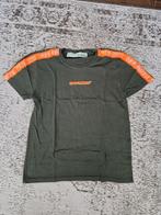 Off-white T-shirt heren maat M groen/oranje, Maat 48/50 (M), Ophalen of Verzenden, Zo goed als nieuw, Off white