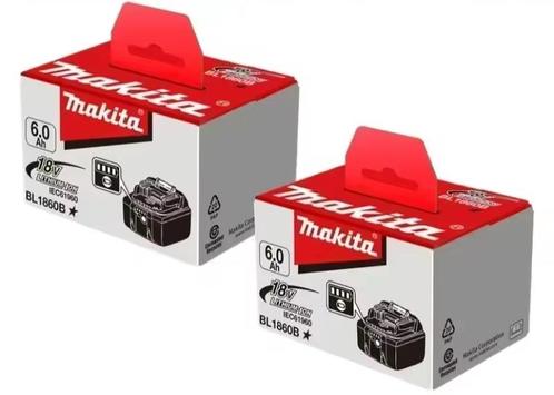 Makita accu BL1860B 6Ah – NIEUW, Doe-het-zelf en Verbouw, Gereedschap | Machine-onderdelen en Toebehoren, Nieuw, Ophalen of Verzenden
