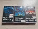 Metallica cassettebandjes nieuw gesealed collecters items!, Cd's en Dvd's, Cassettebandjes, 2 t/m 25 bandjes, Rock en Metal, Ophalen of Verzenden