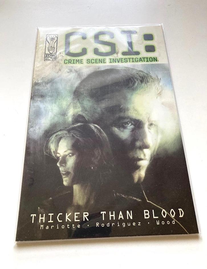 CSI: Thicker Than Blood (Prestige Format) IDW 2003, Boeken, Strips | Comics, Nieuw, Eén comic, Amerika, Ophalen