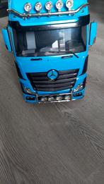 Tamiya 1/14  mb actros 3363, Ophalen, Zo goed als nieuw, Elektro, Auto onroad