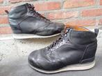 Zwarte lederen Orthopedische veterschoenen halfhoog 48, Ophalen of Verzenden, Zwart, Veterschoenen