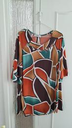 Tuniek a lijn mt 48/50, Kleding | Dames, Grote Maten, Ophalen of Verzenden, Zo goed als nieuw, Zwart, Blouse of Tuniek